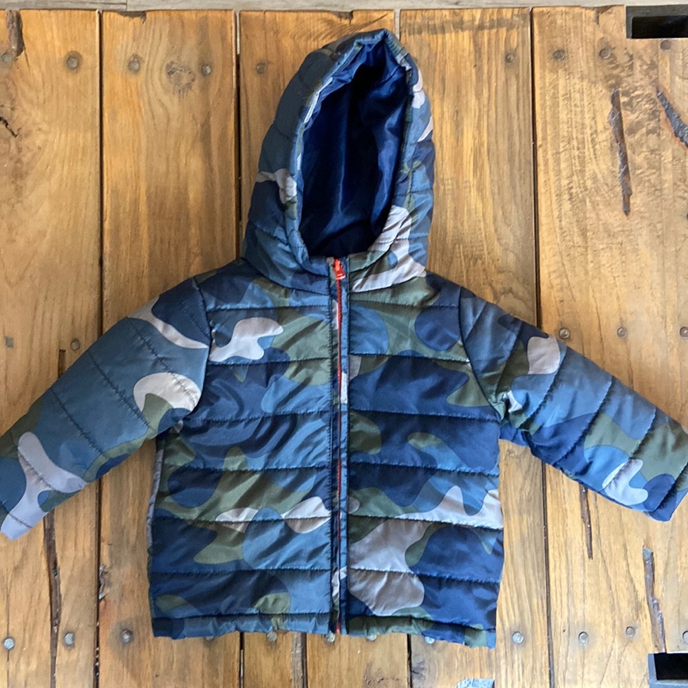 Gymboree Camo Puffer Jacket